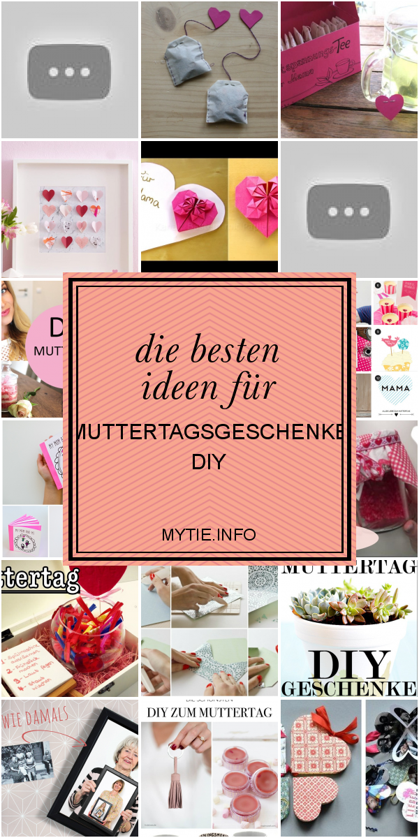 Die Besten Ideen Für Muttertagsgeschenke Diy